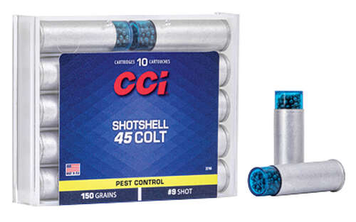 Ammunition CCI Ammunition Shotshell 45LC CCI 45LC #9 SHOTSHELL 10/200 • Model: Shotshell